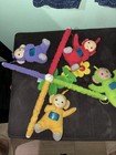 Teletubbies Vintage 1998 Eden Crib Baby Mobile Tinkie Winkie Dipsy Lala Po