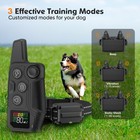 Dog Shock Collar - 3300ft Dog Training Collar With Remote For 5-120lbs Black Usa