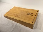 Wooden Sink Mold For Use With A Grid Or Slot Drain