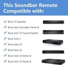 Bose Solo 5 10 15 Remote Control For Tv Sound System 418775 410376 431974