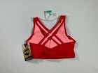 Womens Avia Begonia Pink Strappy Compression sports Bra Large L New  Nwt