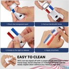 Red White And Blue Face Body Paint Sticks- - 1 Pcs