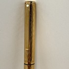 Sheaffer Fashion Ii Rollerball Pen Gold Electroplated Diamond Cut Pattern No Ink