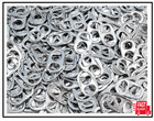 1000  Aluminum Pop Tabs In Bulk - Soda And Beer Can Tabs For Crafts And Charity