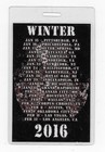 Lamb Of God 1996 Winter Tour Concert All Access Laminated Backstage Pass