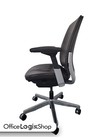 Steelcase Amia  leap V2  Task Chair - Fully Adjustable - Brown Stitched Leather