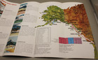 Alaska Marine Highway Map Brochure Vintage
