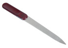 Trim Nail File 5  Stainless Steel Double Sided Sapphire Manicure Pedicure 6 Pack