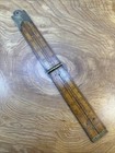 Stanley Rule   Level Co  No  75 Boxwood Brass 4 Fold 24 Inch Folding Rule Rare