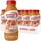 High Protein Shake 30g  Caramel Flavor  12 Pack  Low Sugar  Vegetarian Option