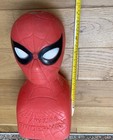 1978 The Amazing Spider-man Renzi Blow Mold Bank Marvel Comics W stickers Vtg