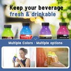12 Pack Can Coversreusable Pop Can Bottle Tops Lids For Soda Carbonated Drink