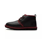 Men s Size 9 Ugg Neumel Leather Chukka Boots Black Red Comfort M 1133777-bsrl