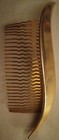 Vintage Gold Tone Hair Clip comb Preowned