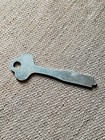 Lot Of 5 Vintage Antique Metal Flat Key Blanks    Nos