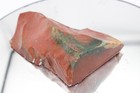 11oz Fancy Jasper Bloodstone Red Green Slab Cabbing Rough Lapidary Cab Natural