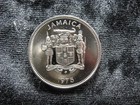 Old World Proof Coin Jamaica 20 Cents 1975 Km55 Mahoe Trees  101 
