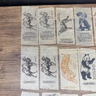 Lot Of 28 Kellogg s 1940-50 s Vintage Fabric Iron-on Hot Iron Transfers