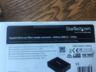 Lot 2 Startech Mcm1110mmlc Gigabit Ethernet To Fiber Media Converter 850nmmmlc