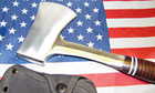 Nice Vintage Classic Estwing Hatchet axe 13  Hammer   Sheath Usa  Made  Nice 