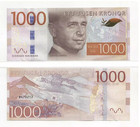 2015 Sweden 1000 Kronor P 74 Unc New Banknote