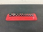  bn033 Snap-on Tools Usa 110tmy 10pc Usa 1 4  Drive Sae Socket Set 3 16 -9 16 