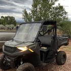 Scratch Resistant Full Windshield For 2017  Polaris Ranger Xp 1000  xp 1000 Crew