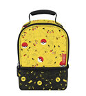 Pokemon Pikachu Thermos Dual Compartment Lunch Box Bag   lunch Box         new         