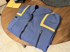 Star Trek Enterprise Uniform Jumpsuit With Hat And Rank Pins - Size Medium