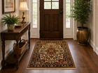 Natural Wool Old Oriental Rugs Hand Woven knotted Size Approximately 3 9  X 5 