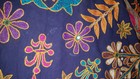 Gorgeous Colorful Embroidered Tapestry blanket From India - Rabari  Banjara Vtg