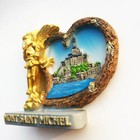 Mont Saint Michel France Tourist Souvenir 3d Resin Refrigerator Fridge Magnet