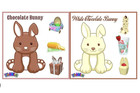 Webkinz White   Chocolate Bunny Hm9265 Pick One Promo Rabbit Kitvirtual Code Msg