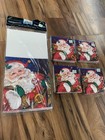 Vintage Santa Claus Christmas Paper Napkins   Tablecloth New Old Stock Decoupage