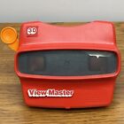 Vintage View Master   24 Reels 3d Viewer Red Classic Viewmaster Toy Slide Disney