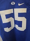 Nike Byu  55 Football Team Official Team Jersey Size 42 Large Brigham Young Ncaa