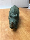 Vintage 1977 Ertl Rhino Animal Figure Wilds Of Africa Series 6  Tall