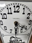 Vintage Verichron Wooden Train Wall Clock