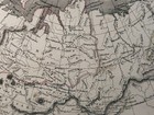 1825-1850 Russia In Asia Original Atlas Map  Drawn   Engraved By W  H  Lizars
