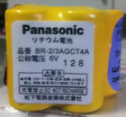 Brand New Panasonic Br-2 3agct4a 6 Volts 2400mah Lithium Plc  With Wire
