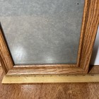 Beautiful Vintage Light Brown Solid Wooden Picture Photo Frame 7 5   x9 5   