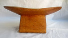Vintage Rustic Wooden Bench Small Stool Handcrafted Carved Teak 