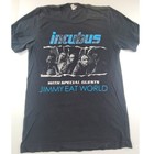 Incubus Jimmy Eat World 2017 Tour T-shirt Men Small Black Graphic Print Band Tee