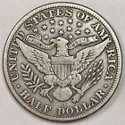 1915-d Barber Half Dollar Very Fine Vf Coin  18622