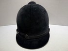 1980s Vintage Christy Beaufort Black Velvet Horse Equestrian Riding Helmet