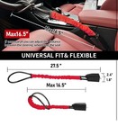 Car Steering Wheel Lock  Seat Belt Lock  Anti-theft Device  Max 17 Inch Length