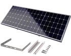 Bl  tezeit 1400lb Chain Sliding Gate Opener With 25w Solar Panel  Battery  Wifi
