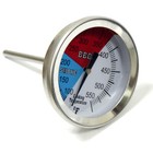 2  Temperature Gauge Thermometer For Barbecue Bbq Grill Smoker Pit Thermostat