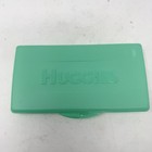 Vintage Huggies Baby Diaper Wipes Travel Size Case Container Green Bambi Plastic