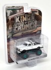 Greenlight 1 64 - Chevrolet K-10 1972 Monster Truck White Green Wheel Chase Car